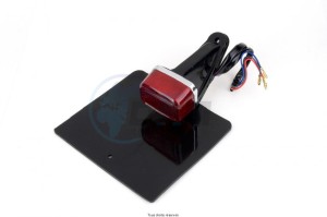 Product image: Kyoto - PHR2003 - Taillight Cross Universal with PVC plate 