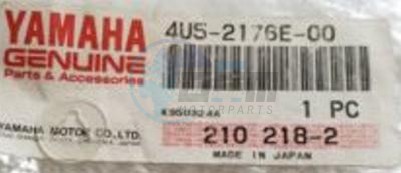 Product image: Yamaha - 4U52176E0000 - PLATE  0