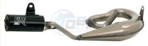 Product image: Giannelli - 30509 - Exhaust FIRE PIAGGIO SI Complete 2 stroke exhaust + silence 
