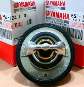 Product image: Yamaha - 5SL-12410-01-00 - THERMOSTAT ASSY  0
