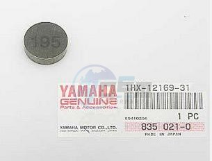 Product image: Yamaha - 1HX121693100 - PAD, ADJUSTING 2 (1.95)   0