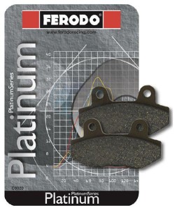 Product image: Ferodo - FDB531P - Brakepad Organic Platinum suitable for road use/Off Road 