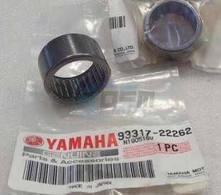 Product image: Yamaha - 933172226200 - BEARING, CYLINDRICAL(2VM)  0