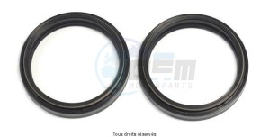 Product image: Athena - AR5002A - Front Fork seal 50x60x7/10.5 