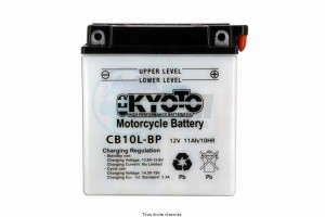 Product image: Kyoto - 712105 - Battery Yb10l-bp L 136mm  W 91mm  H 146mm 12v 11ah Acid 0,78l 