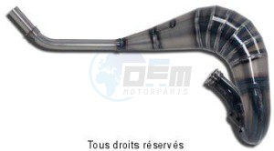 Product image: Giannelli - 34078HF - Exhaust Collector RX-SX 50 06/09-  Without Damper Left damper position 