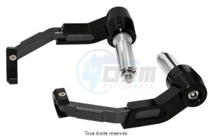 Product image: Sifam - PRL200G - Lever protections CNC Grey Ø 13-17mm Left and Right 