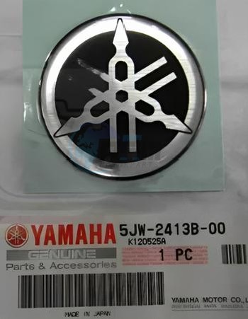 Product image: Yamaha - 5JW2413B0000 - EMBLEM  1
