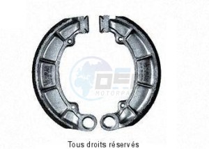 Product image: Sifam - KB129 - Brake shoes Ø178.5 X L 39mm 