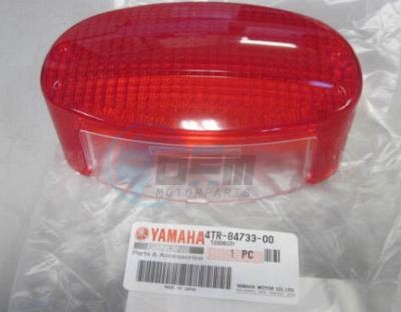 Product image: Yamaha - 4TR847330000 - LENS, TAILLIGHT  0