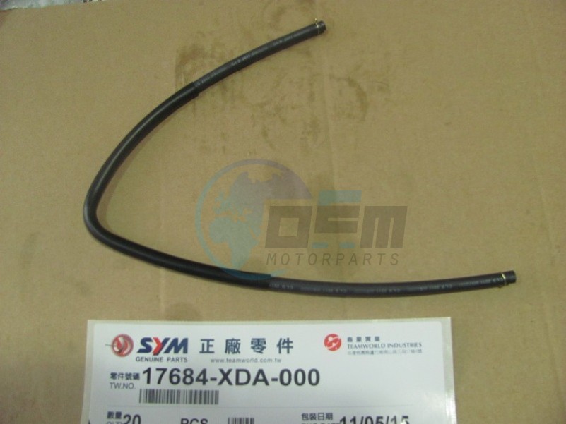 Product image: Sym - 17684-XDA-000 - VACUUM TUBE  1