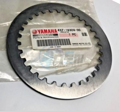 Product image: Yamaha - 4X7163240000 - PLATE, CLUTCH 1  0