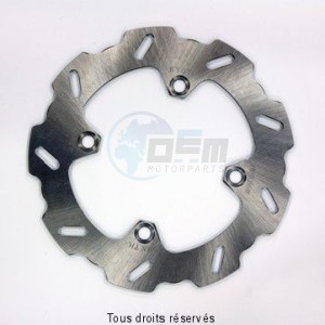 Product image: Sifam - DIS1055W - Brake Disc Honda Ø220x125x105,5  Mounting holes 4xØ10,5 Disk Thickness 5 