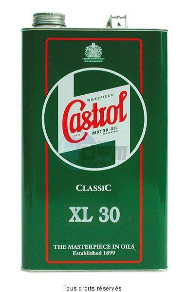 Product image: Castrol - CAST1924G - Oil 4T XL30 CLASSIC 5L - Mineral  0