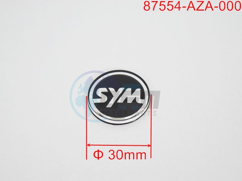 Product image: Sym - 87554-AZA-000 - DECAL SYM  0