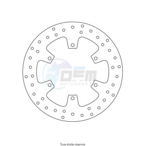 Product image: Sifam - DIS5014 - Brake Disc Mbk/Yamaha Ø282x150x132  Mounting holes 6xØ8,5 Disk Thickness 5 