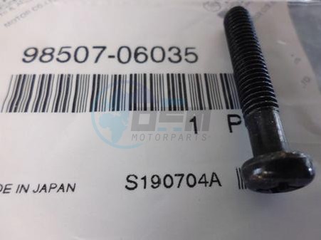 Product image: Yamaha - 985070603500 - SCREW   0