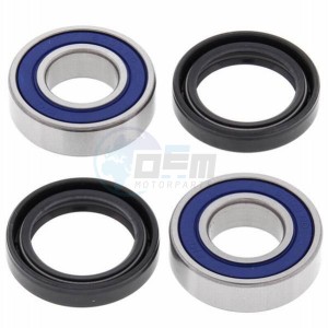 Product image: All Balls - 25-1063 - Wheel bearing kit with dust seal KTM EXC / SX 360 1997-1997 / EXC / SX 380 2002-2002 / LC4 600 GS 1992-1992 