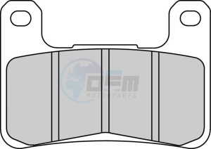 Product image: Ferodo - FDB2178XRAC - Brakepad Sinter metal Grip Race 