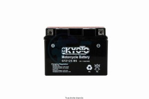 Product image: Kyoto - 712129 - Battery Ytz12s-bs - Ss Entr. AGM L 150mm  W 87mm  H 110mm 12v 11ah Acid 0.54l 