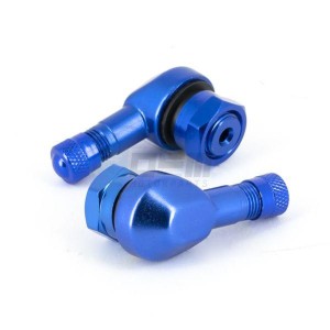 Product image:  - KP236107 - Tyre valve 90deg. angle11.30mm : Blue 