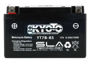 Product image: Kyoto - 512077 - Battery  YT7B-BS SLA-AGM - Without Acid. Ready to Use 