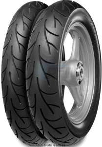 Product image: Continental - CNT0240035 - Tyre   130/70-17  CONTIGO 62H TL Rear 