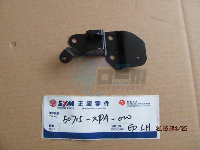 Product image: Sym - 50715-XPA-000 - LH METALEN BEUGEL  0