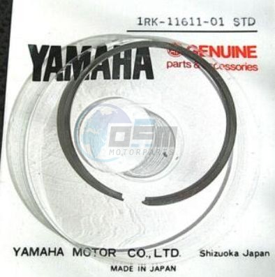 Product image: Yamaha - 1RK116110100 - RING, PISTON  0