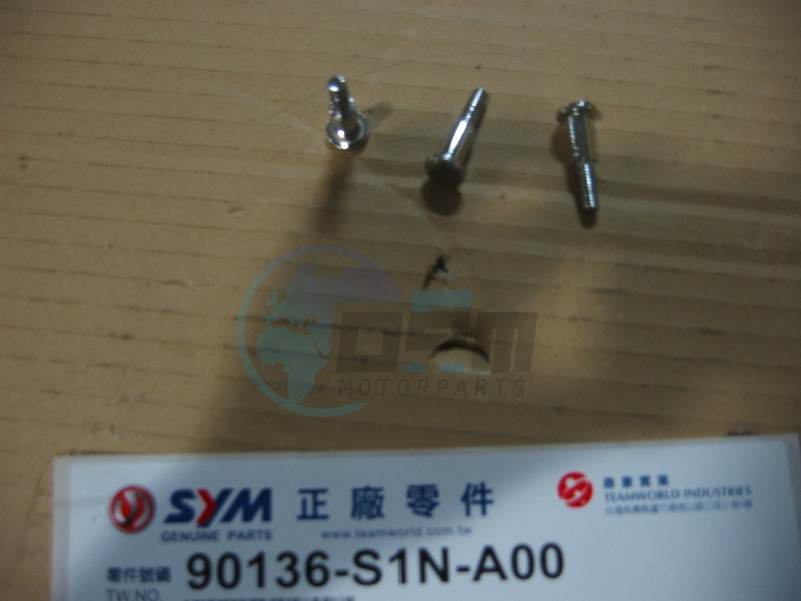 Product image: Sym - 90136-S1N-A00 - BOLT M6  1