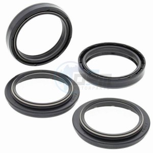 Product image: All Balls - 56-145 - Front Fork seal and dust seal kit BETA RR 350 4T 2013-2014 / RR 400 4T MOTEUR BETA 2012-2014 / RR 450 2012-2014 
