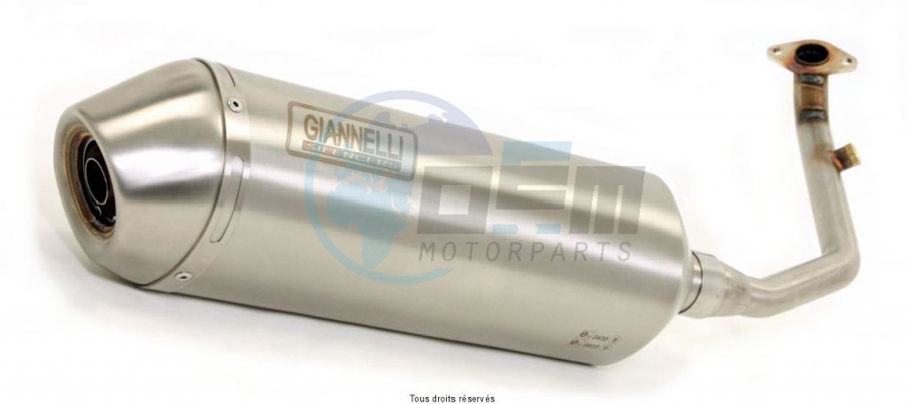 Product image: Giannelli - 52620IPR - Exhaust G4 DOWNTOWN 300 09-     0