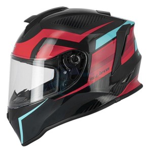 Product image: S-Line - IJE1G1003 - Helmet Full Face Child S445 EVADE - Black / Red - L 