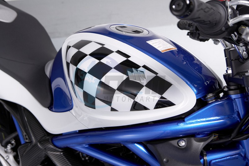 Product image: Suzuki - 990D0-44H03-PAD - CHECKERED FLAG TANK COVERS  0