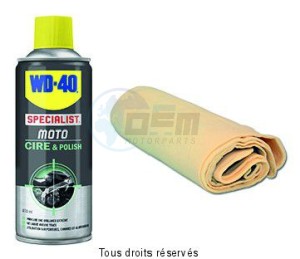 Product image: Wd40 - KITWD40A - KIT WD40 + SPRAY33809 + Fibre cloth 
