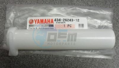 Product image: Yamaha - 434262431200 - TUBE, THROTTLE GUIDE  0