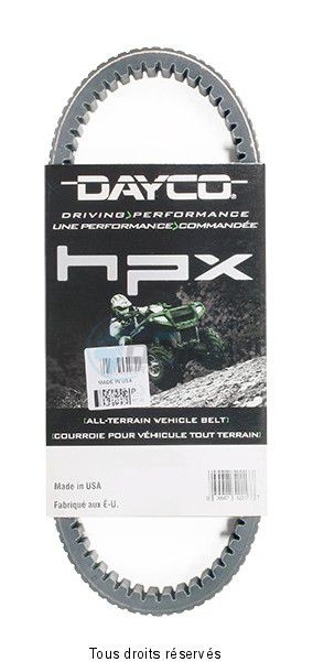Product image: Dayco - COU72217HPX - Transmission Belt HPX DAYCO 844 x 29    0