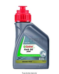 Product image: Castrol - CAST15199E - Oil Front Fork 20W EDGE 500mL - Mineral 