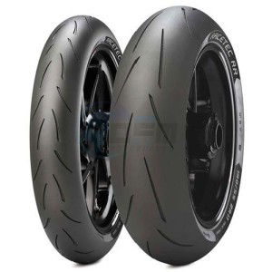 Product image: Metzeler - MET2525900 - Tyre Competition 180/55 ZR 17 M/C (73W) TL RACETEC RR 