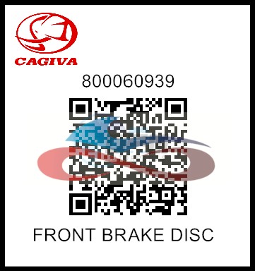 Product image: Cagiva - 800060939 - FRONT BRAKE DISC  0