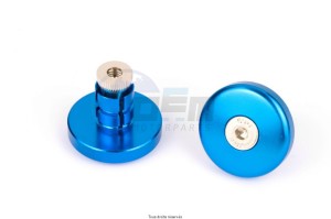 Product image: Sifam - EMBOU31 - Bar ends Plats Ø13 Blue   