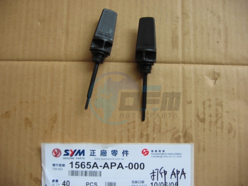 Product image: Sym - 1565A-AAA-000 - OIL LEVEL GAUGE ASSY  1
