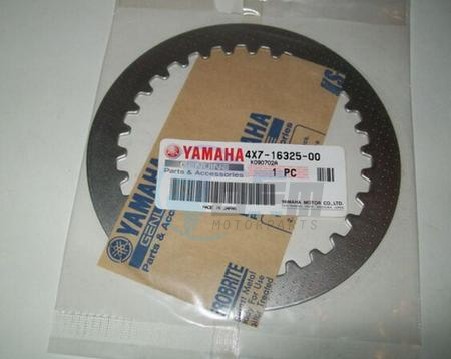 Product image: Yamaha - 4X7163250000 - PLATE, CLUTCH 2   0