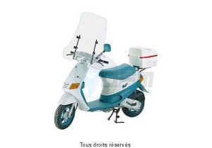 Product image: Fabbri - PAR0920A - Windscreen Piaggio Zip 1 Serie High without top edge  