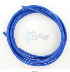 Product image: Goodridge - GD600-03SBU - Brake line on roll. With metal braiding and protection layer Blue 5 Meter 
