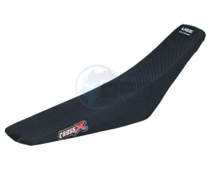 Product image: Crossx - UM1011-1B - Saddle Cover TM MX-EN 125 250 450  530 2008-2014 UGS BLACK (UM11-1B) 