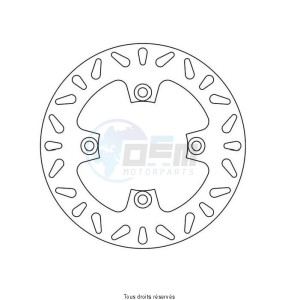 Product image: Sifam - DIS1187 - Brake Disc Suzuki Ø210x100x84  Mounting holes 4xØ10,5 Disk Thickness 5 
