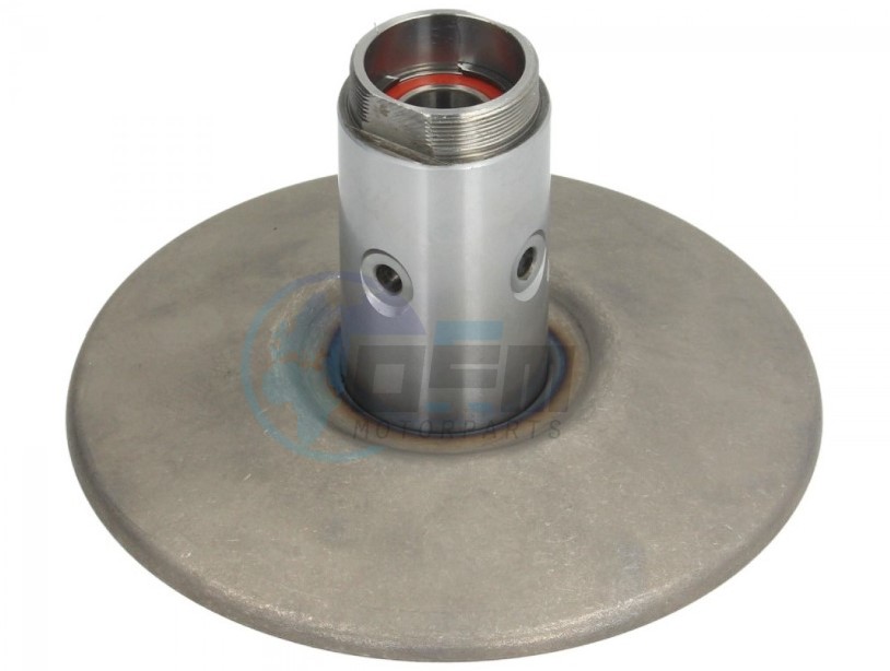 Product image: Aprilia - 830580 - DRIVEN FIXED HALF PULLEY ASSEMBLY  0