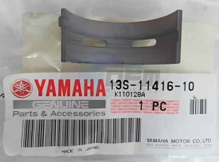 Product image: Yamaha - 13S114160000 - PLANE BEARING, CRANKSHAFT 1  0