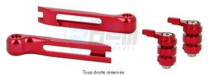 Product image: Sifam - KLAC1R - Lever tip and Adjuster  For Levers CNC Anodised Red 
